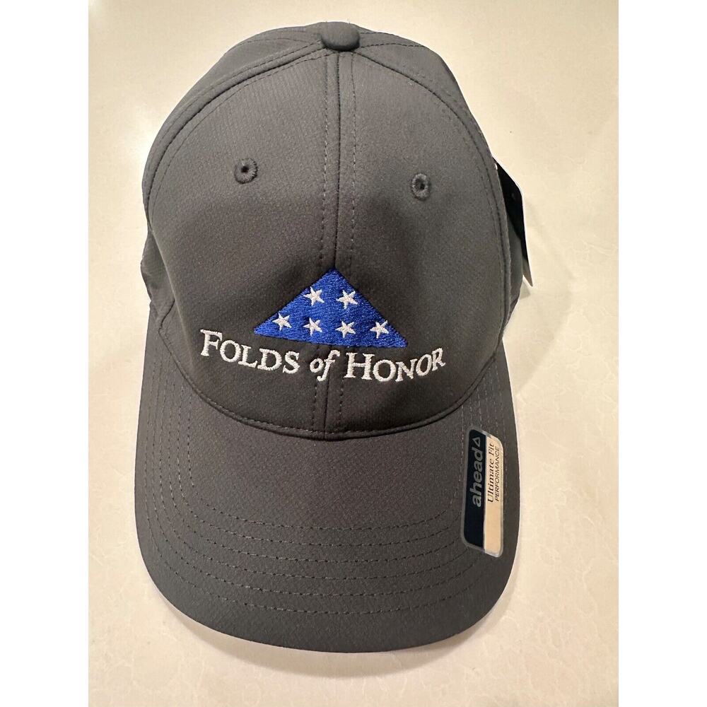 Folds Of Honor Baseball Hat Blue Ahead Special Edition Mid Fit Lightweight